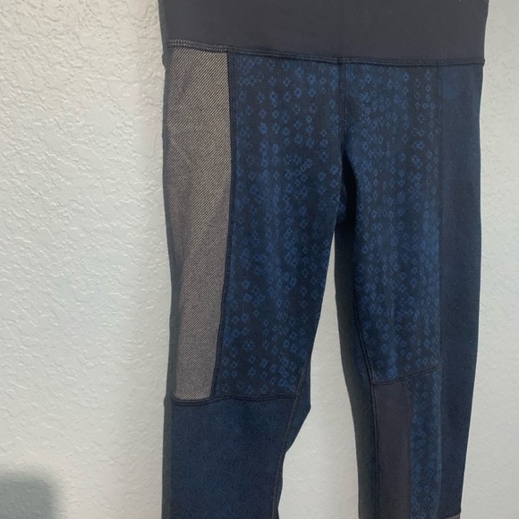 Lululemon Wunder Under Pant Full-On Lyon (Sashiko)-Kanoko Tights - Picture 4 of 7